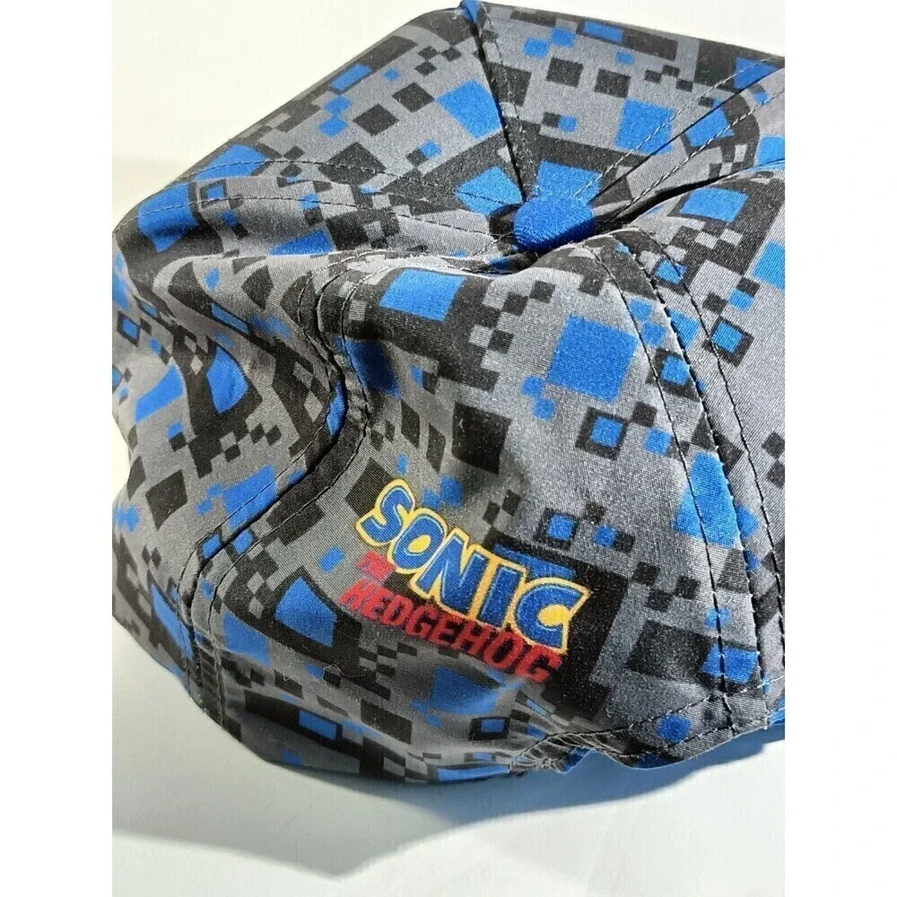 Sonic The Hedgehog Strapback Baseball Cap Hat Youth Sega Gamer Game On